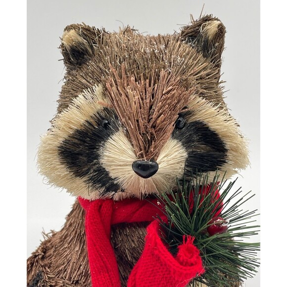 Large Holiday Sisal Bristle Buri Brush Animal Woodland Figures 8" Tall CHOOSE 1 - Picture 12 of 16